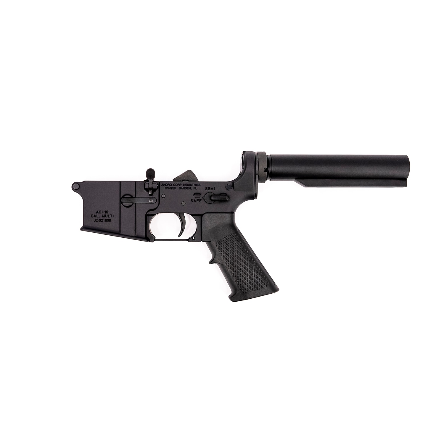 Andro Corp Industries ACI-15 AR-15 Lower Receiver - Complete Lower - No Stock